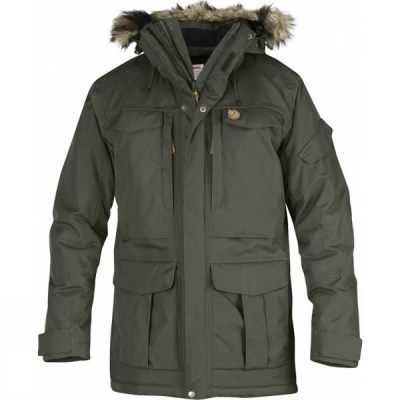 Parka Fjallraven Yupik Hombre - Verde Oliva - Chile QZC314905